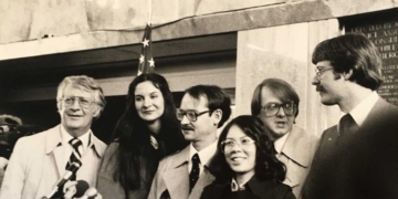 The six American diplomats who were rescued via Operation Argo - A CIA Ruse to Get them Out of Iran During the Iranian Revolution - Mania Africa