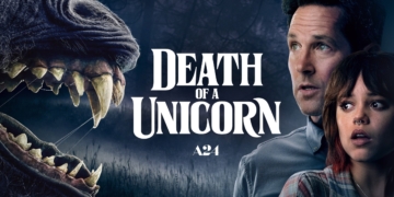 Death of a Unicorn Movie Review - A Satirical Stab at Fantasy Horror - Mania Movies