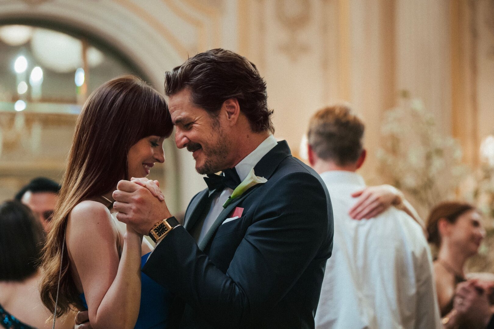 The “Materialists” Movie Review: When Love Becomes Math, and Desire Gets a Price Tag 11 | Mania Africa | maniainc.com Lucy and Harry Dancing at a Wedding in the Materialists (2025) Movie - Materialists Movie Review by Mania Movies