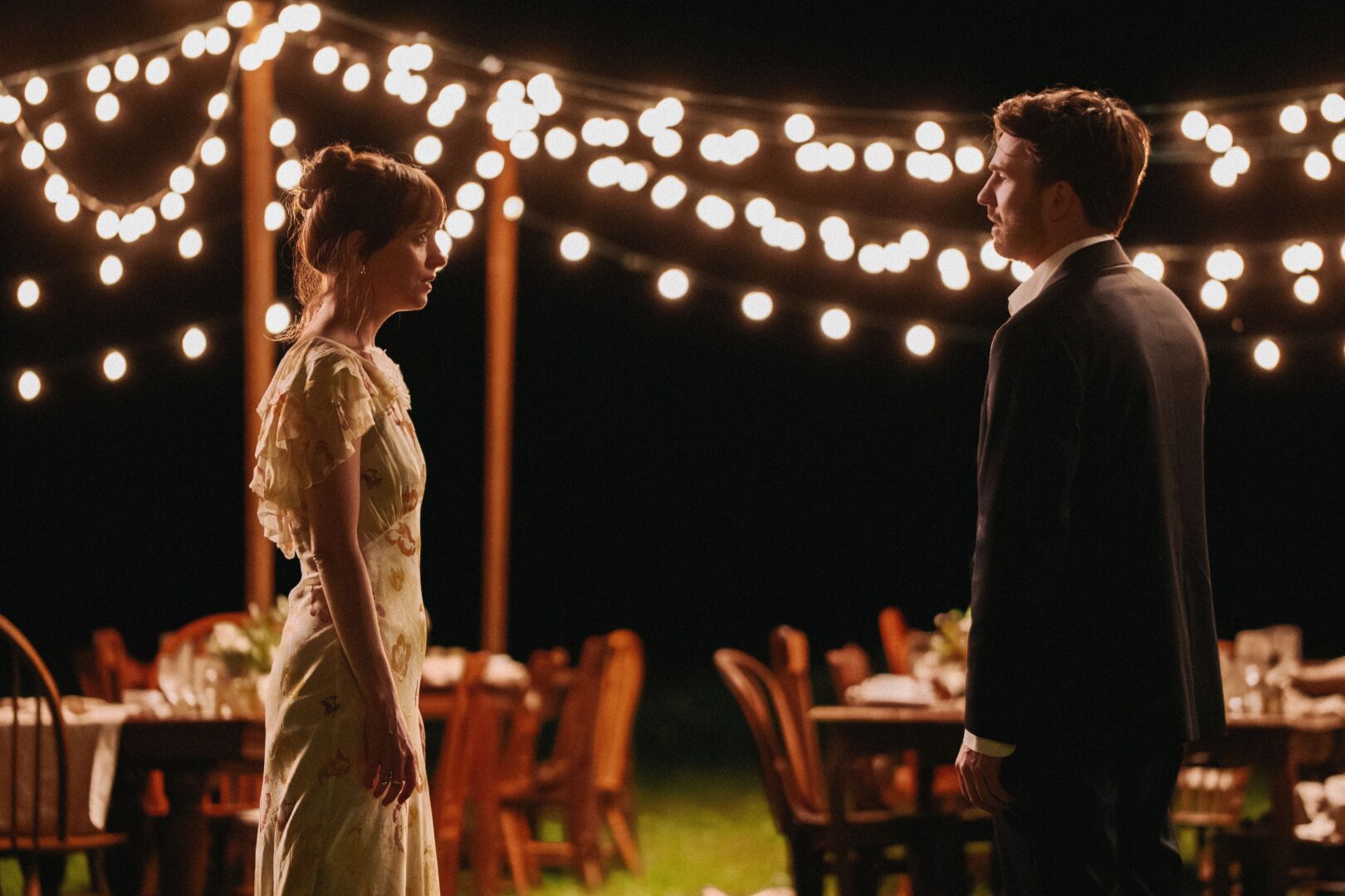 The “Materialists” Movie Review: When Love Becomes Math, and Desire Gets a Price Tag 10 | Mania Africa | maniainc.com Lucy and John in the Materialists Movie - Materialists Movie Review - Mania Movies