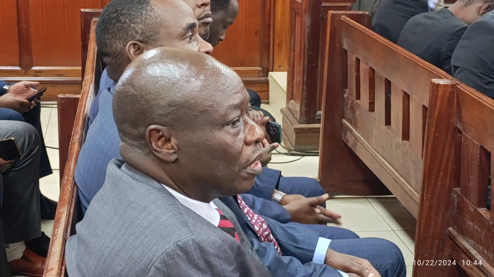 Impeached DP Gachagua Challenges Impeachment Process in Court 1 | Mania Africa | maniainc.com Impeached DP Gachagua seated next to Cleophas Malala as he appeared before 3-judge bench | Impeached DP Gachagua Challenges Impeachment Process in Court - Gachagua Latest News - Mania News - maniainc.com/news