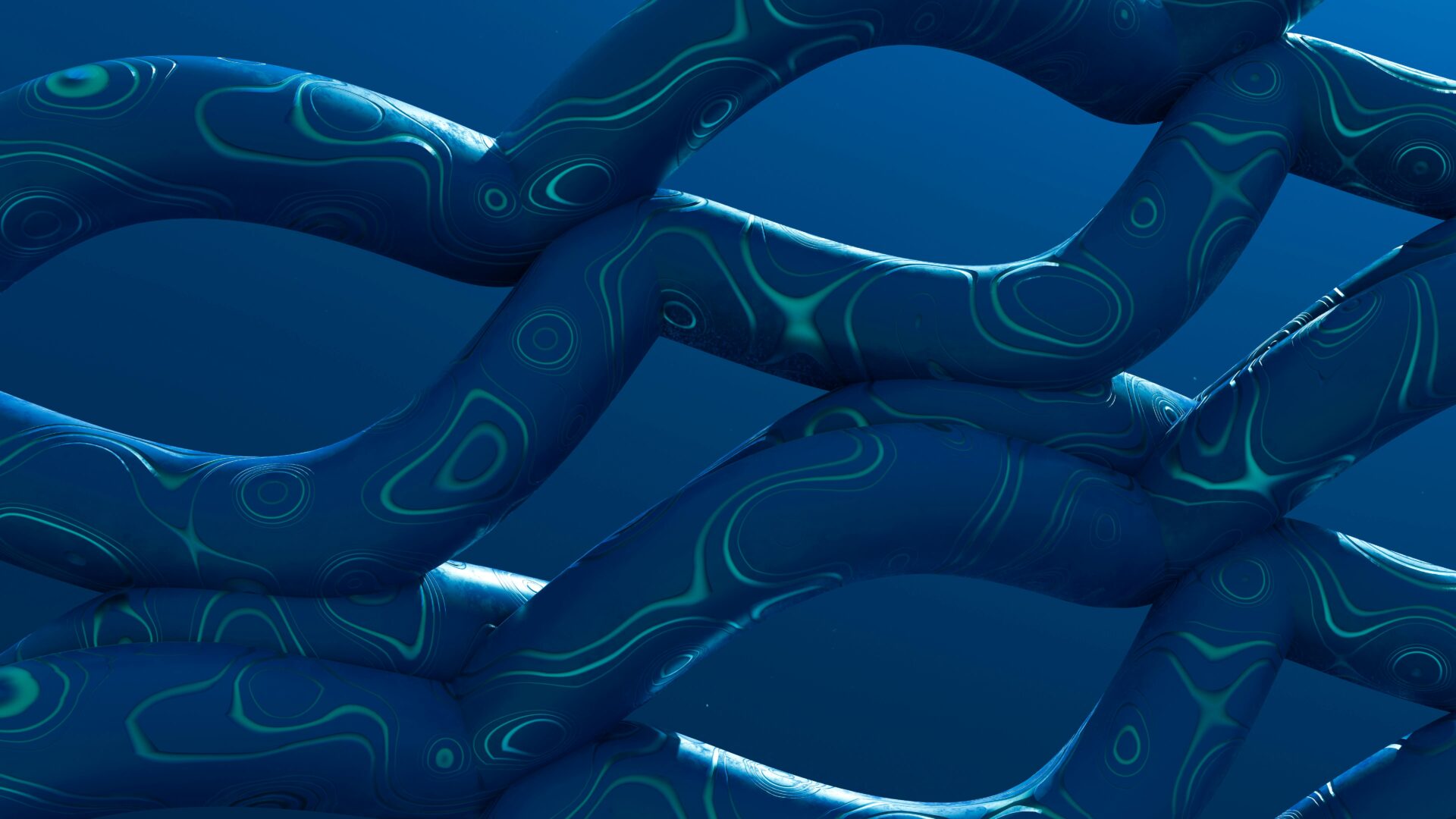 Abstract representation of data flowing through a network, symbolizing web caching and performance.