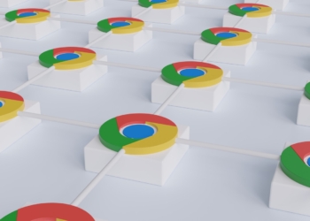 Preventing AI Chat Data Theft: Enhancing Security Against Malicious Chrome Extensions & How to Protect Your Privacy 35 | Mania Africa | maniainc.com A diagram showing inter-linked Google Chrome logos - Preventing AI Chat Data Theft: Enhancing Security Against Malicious Chrome Extensions & How to Protect Your Privacy