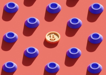 To the Moon?: Is Bitcoin a Balloon in Space or a Building on a Solid Rock Foundation - A Practical, Hype-Free Look at the Feb 2026 Bitcoin Crash 34 | Mania Africa | maniainc.com a group of blue plastic containers engulfing a Bitcoin golden coin - A Practical, Hype-Free Look at the Feb 2026 Bitcoin Crash