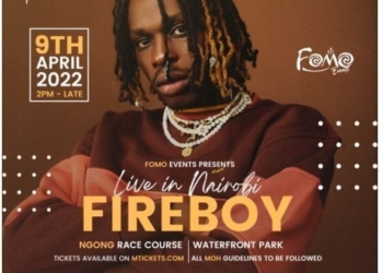 The Fireboy Live in Nairobi Event