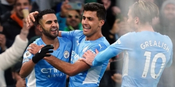 Manchester City Hammer Man United 4-1 in the Manchester Derby