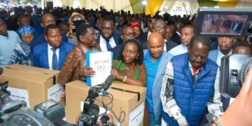 Azimio la Umoja Files Election Petition with the Supreme Court of Kenya