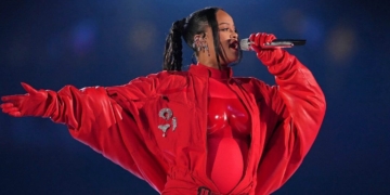 Rihanna Reveals She’s Pregnant Again During the Super Bowl LVII Half-Time Show