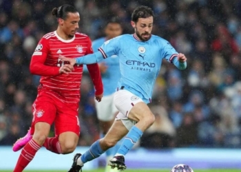 Manchester City Thrashes Bayern Munich in the 1st Leg of the Champions League Quarterfinals as Inter Beats Benfica