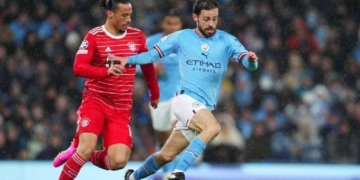Manchester City Thrashes Bayern Munich in the 1st Leg of the Champions League Quarterfinals as Inter Beats Benfica