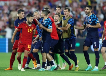 Spain Lift the UEFA Nations League Trophy after Beating Croatia on Penalties