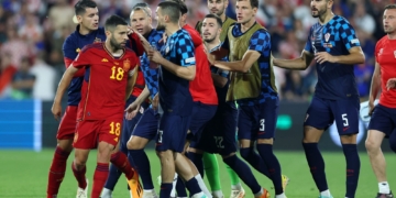 Spain Lift the UEFA Nations League Trophy after Beating Croatia on Penalties