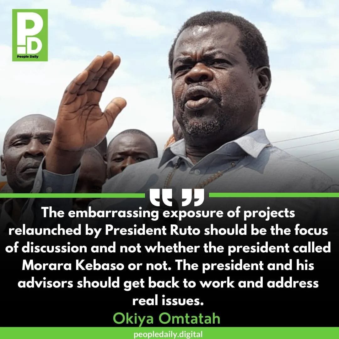 The Genius of Morara Kebaso: Tom Mboya Reincarnated? 19 | Mania Africa | maniainc.com Activist Okiyah Omtata, urged the president to