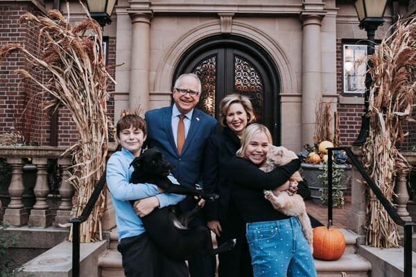 Kamala Harris Shakes Things Up with VP Pick: Inside the Exciting Announcement 7 | Mania Africa | maniainc.com Tim Walz is a family man, married to Gwen Walz, and the father of two kids, Hope and Gus | Who is Tim Walz, Kamala Harris's Running Mate Pick | Mania Africa