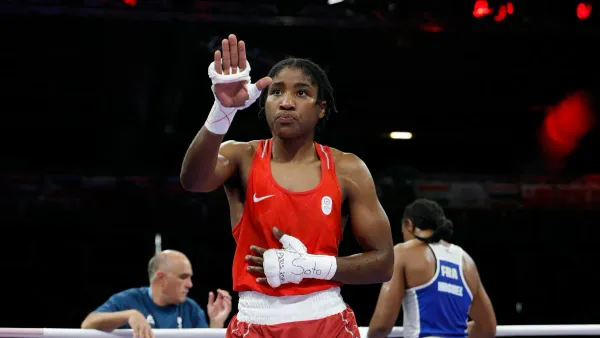 Paris 2024 Olympics: Must-See Highlights and Full List of Winners 100 | Mania Africa | maniainc.com OC's Refugee Team boxer Cindy Ngamba made history as the first person to win a medal for the IOC Refugee Team | Olympics 2024 Highlights and Full List of Results | Mania Africa