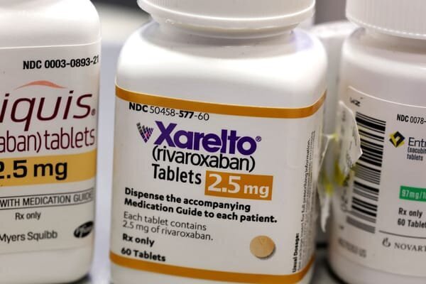 2024 Presidential Showdown – Harris vs. Trump: Latest Updates and Insights 10 | Mania Africa | maniainc.com A bottle of Xarelto medicine | Biden and Harris Announce Medicare Drug Cost Reductions | Mania News