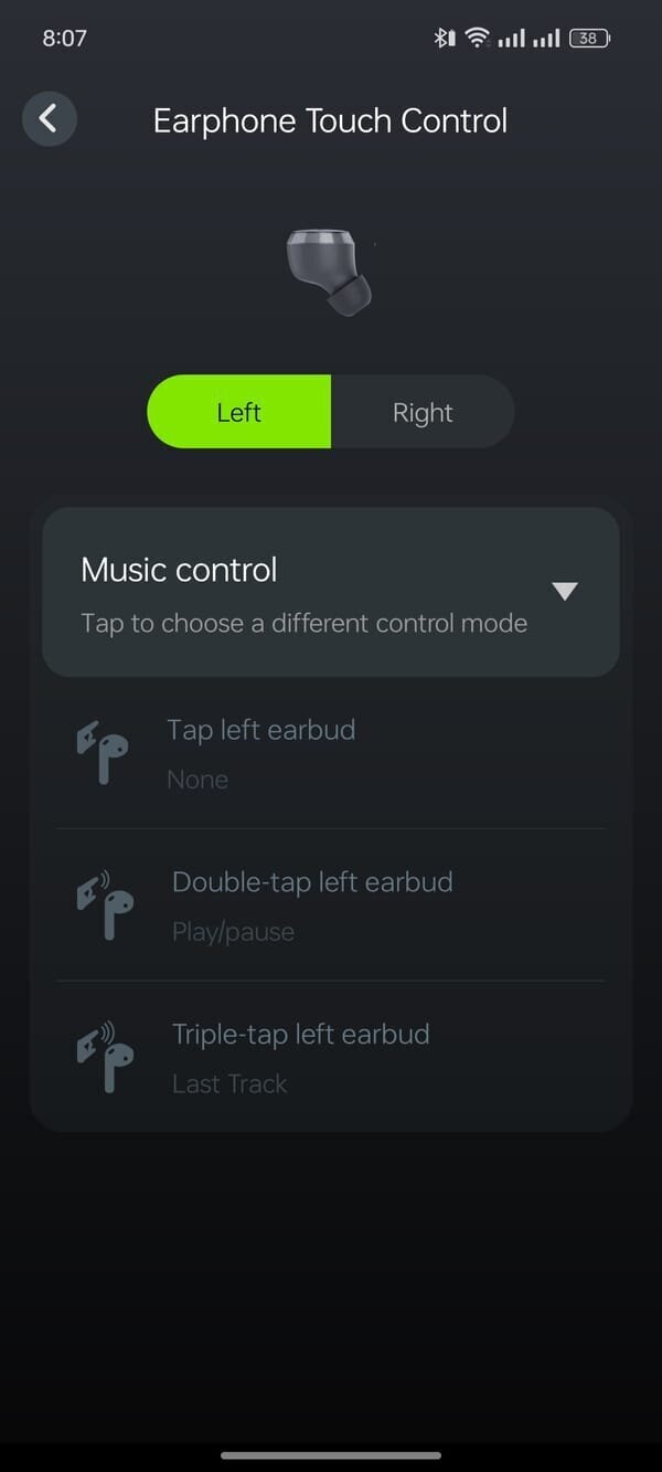 Oraimo AirBuds 4 ENC True Wireless (TWS) Earbuds Review 21 | Mania Africa | maniainc.com I couldn't get the Oraimo Sound App to change the touch controls of the Airbuds 4 ENC Earbuds | Oraimo Airbuds 4 ENC True Wireless Earbuds Drawbacks | Mania Gadgets