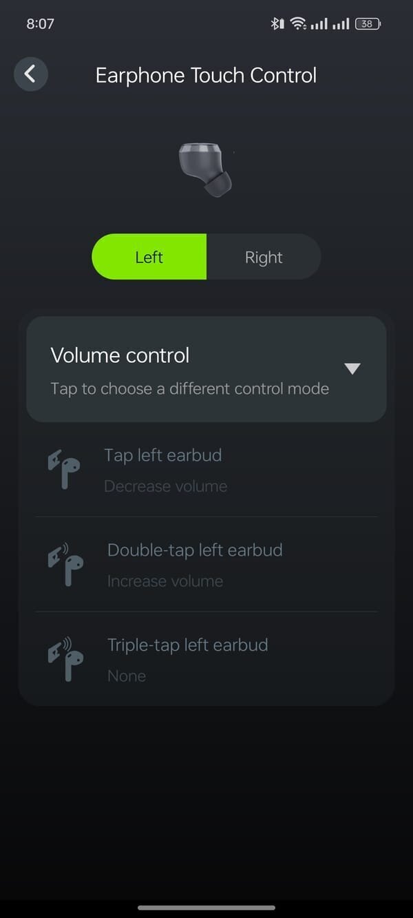 Oraimo AirBuds 4 ENC True Wireless (TWS) Earbuds Review 18 | Mania Africa | maniainc.com Oraimo Sound App Screenshot while connected to Oppo Airbuds 4 ENC True Wireless Earbuds | Mania Africa: News, Sports, Tech, Movies, and Lifestyle | maniainc.com