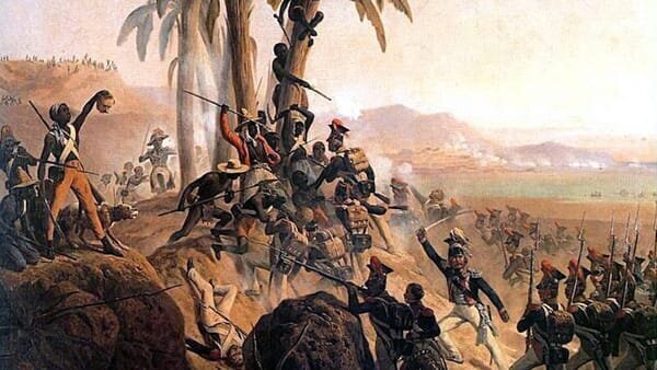 Gangs and Insecurity: Investigating the Root Causes of Instability in Haiti 2 | Mania Africa | maniainc.com A depiction of the Haitian Revolution (1791-1804) | Gangs and Political Turmoil in Haiti: What’s Behind the Instability? | Featured Stories on Mania Africa