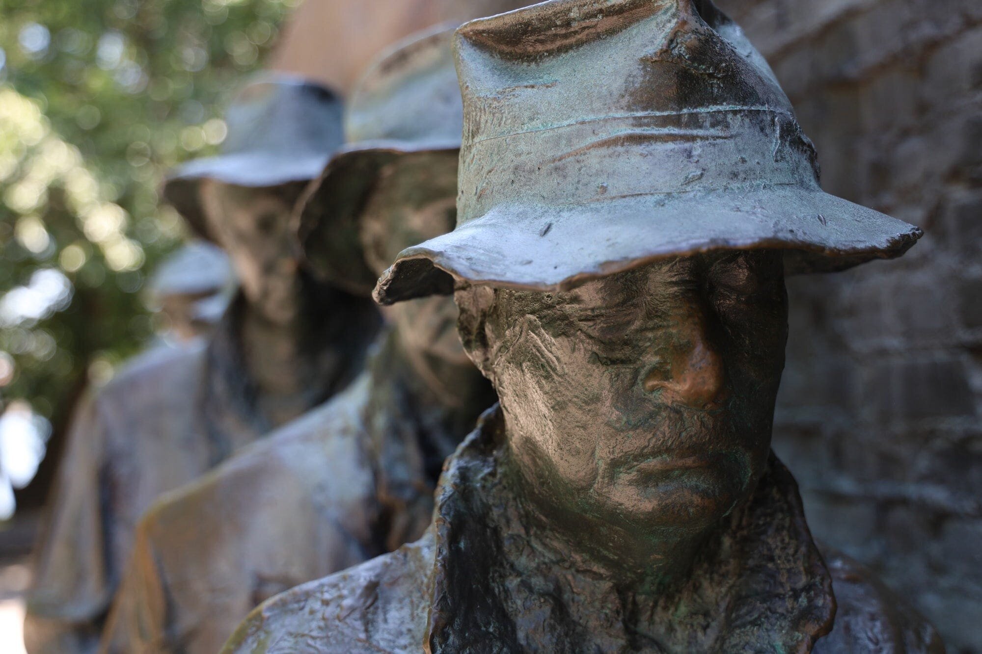 Is AI Advancing Too Fast: Are We at Risk of Losing Our Civilization? 2 | Mania Africa | maniainc.com The line of people. Franklin Delano Roosevelt Memorial, Washington DC.