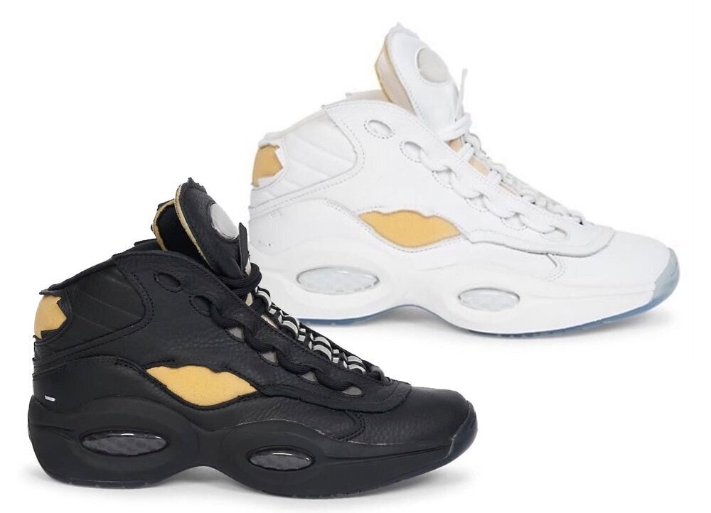 New Drops for the Reebok x Maison Margiela Collab 3 | Mania Africa | maniainc.com The Maison Margiela x Reebok Question Mid in both black and white colors