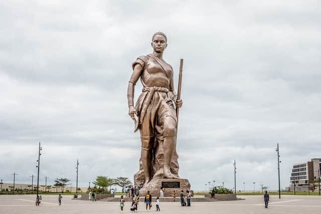 The Woman King Movie Review and Summary 9 | Mania Africa | maniainc.com A statue of an Agojie warrior in Benin