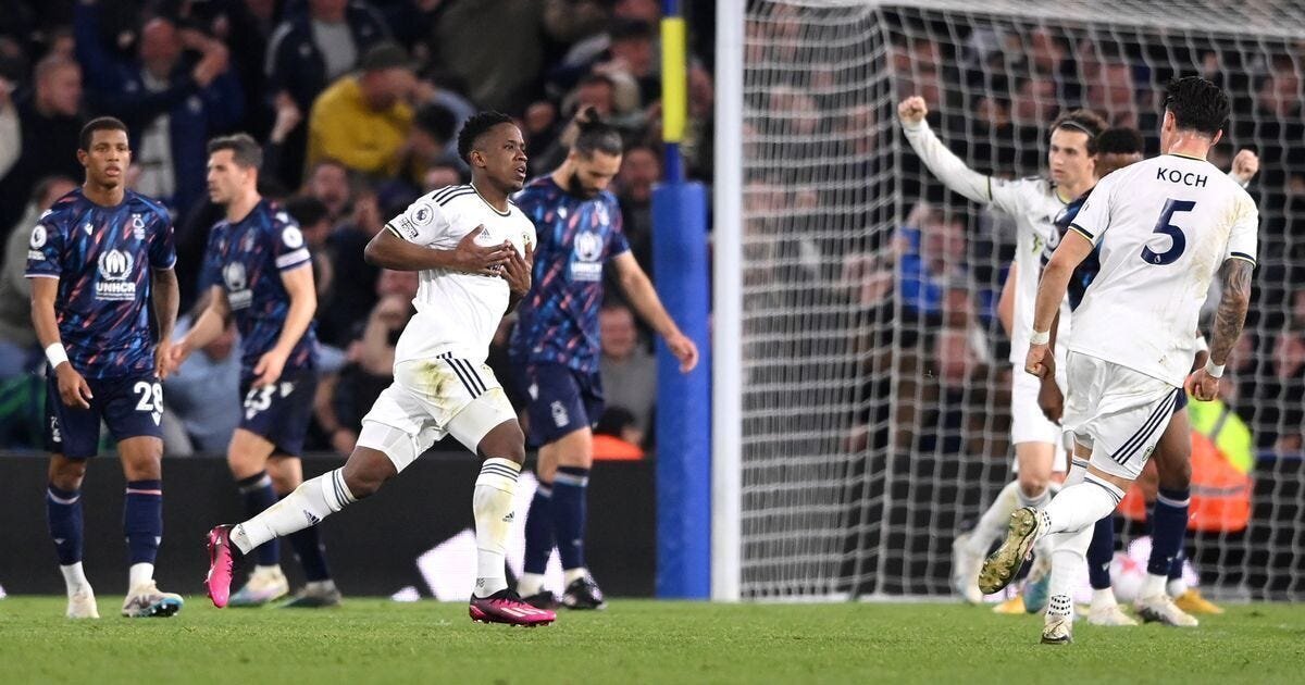 Goalless Draw for Liverpool vs Chelsea as Aston Villa and Leeds Bag Wins in EPL GW 7 Postponed Games 4 | Mania Africa | maniainc.com Leeds United's Luis Sinisterra sealed the win for the team