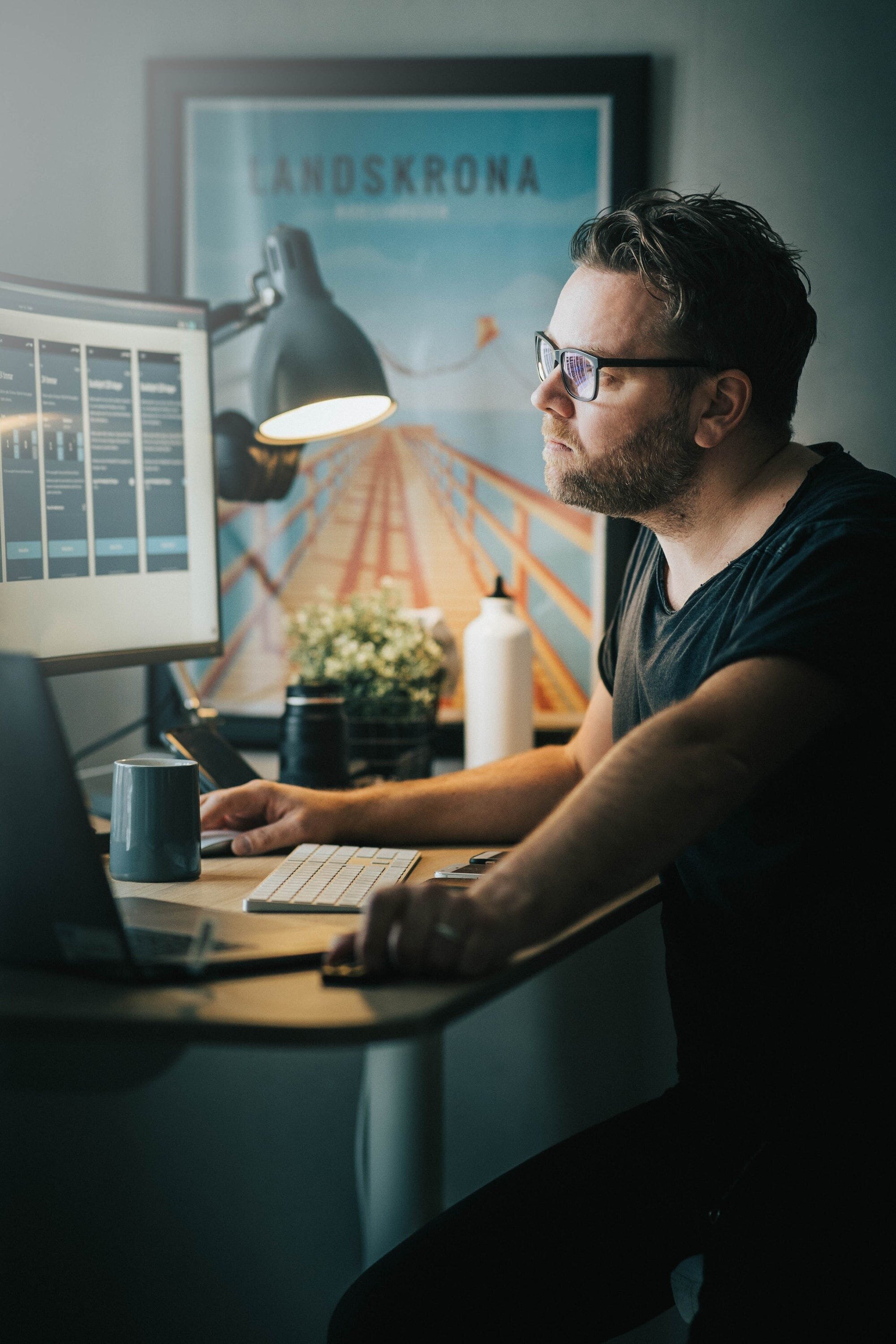 Remotasks Review: Everything You Need to Know About the Micro-Job Site for Remote Work Opportunities 5 | Mania Africa | maniainc.com An image of a man working at home during the COVID pandemic