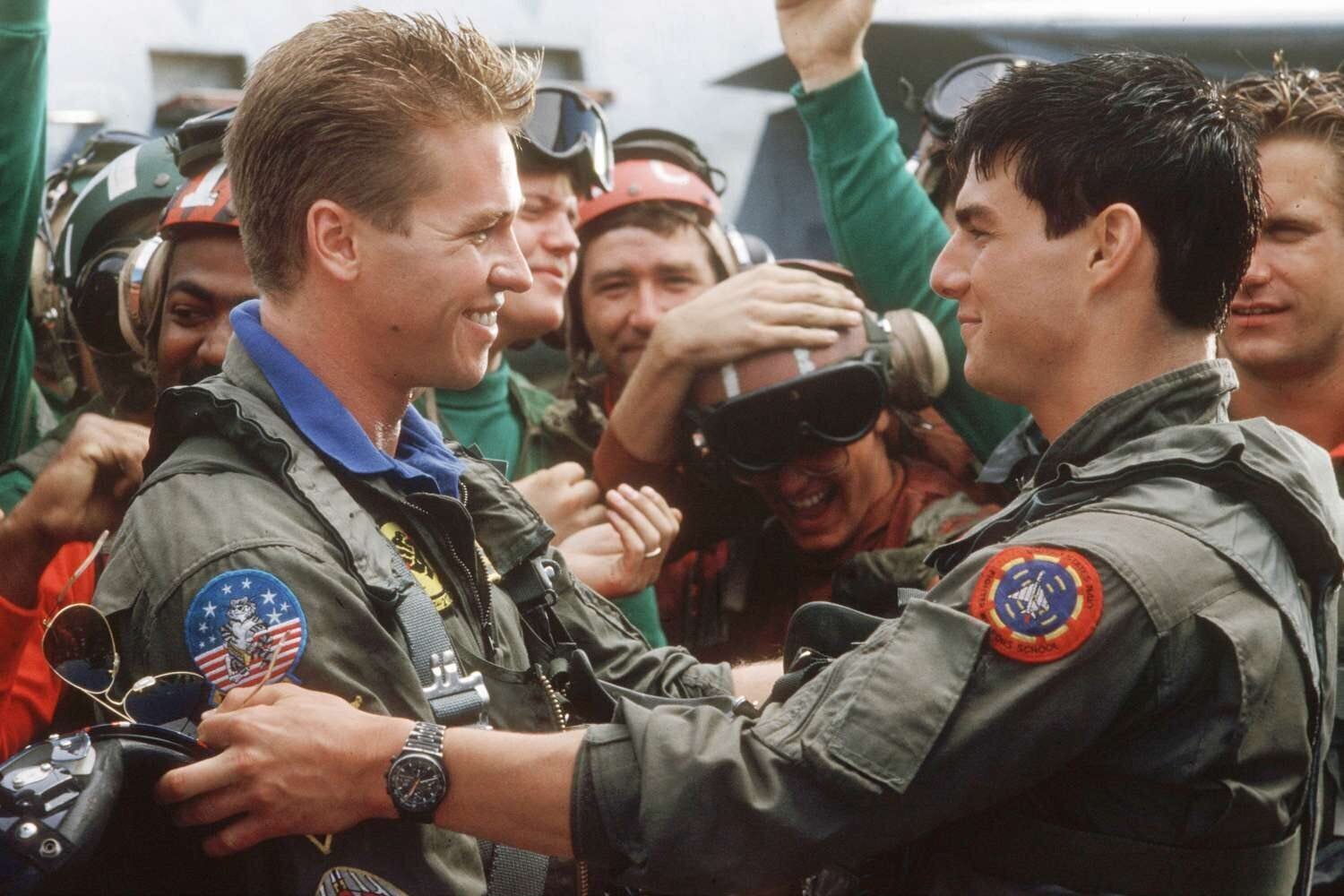 Top Gun: Maverick Movie Review 3 | Mania Africa | maniainc.com Mav and Iceman in the original Top Gun