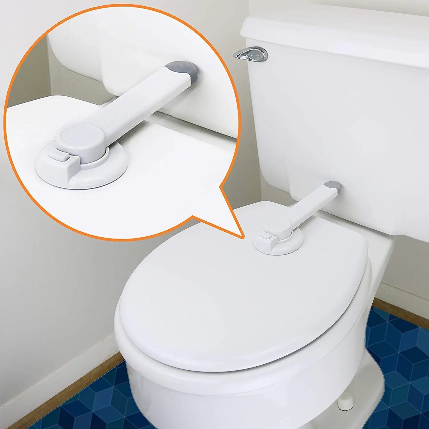 Toilet Lock Child Safety Baby Proof Seat Lock