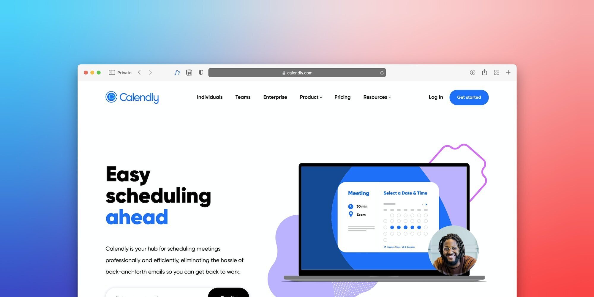 The 16 Best Remote Work Tools and Software Programs for 2023: How to Choose the Right Tools for Your Remote Team 3 | Mania Africa | maniainc.com A screenshot of the Calendly app on Mac