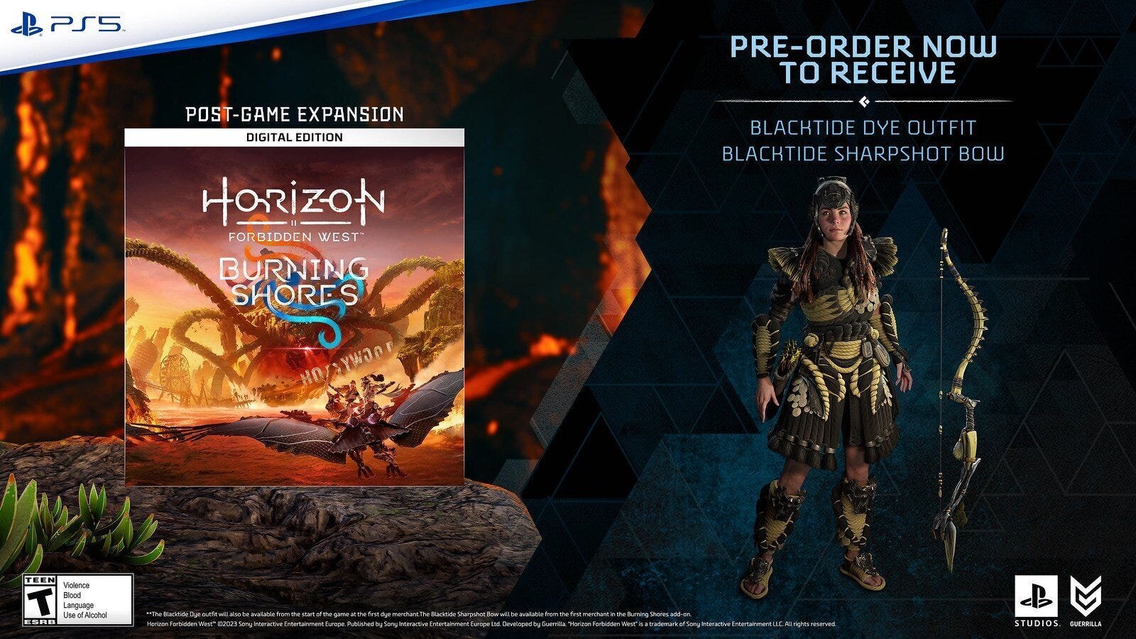 Horizon Forbidden West: Burning Shores Official Launch Trailer Released 4 | Mania Africa | maniainc.com PlayStation is already currently accepting pre-orders of Horizon Forbidden West: Burning Shores