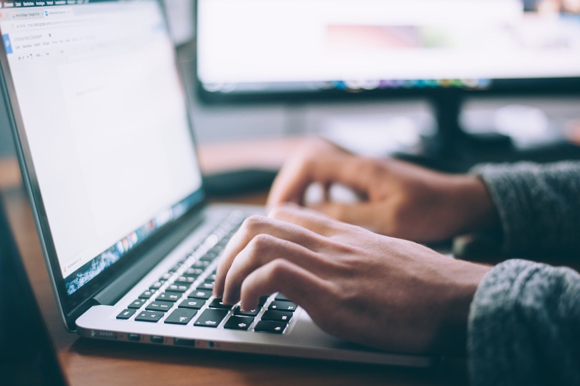 Why Isn't My Website Getting Any Traffic? 10 Possible Reasons for Low Traffic and Solutions 2 | Mania Africa | maniainc.com An individual on their laptop reaching out to other sites on their niche to acquire backlinks and increase traffic to their website