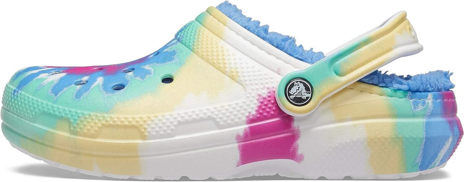 Yeezy Slides vs Crocs: Are Ye Slides Better than Crocs? 2 | Mania Africa | maniainc.com Classic Tie Dye Lined Crocs in Powder Blue/Multi Colors