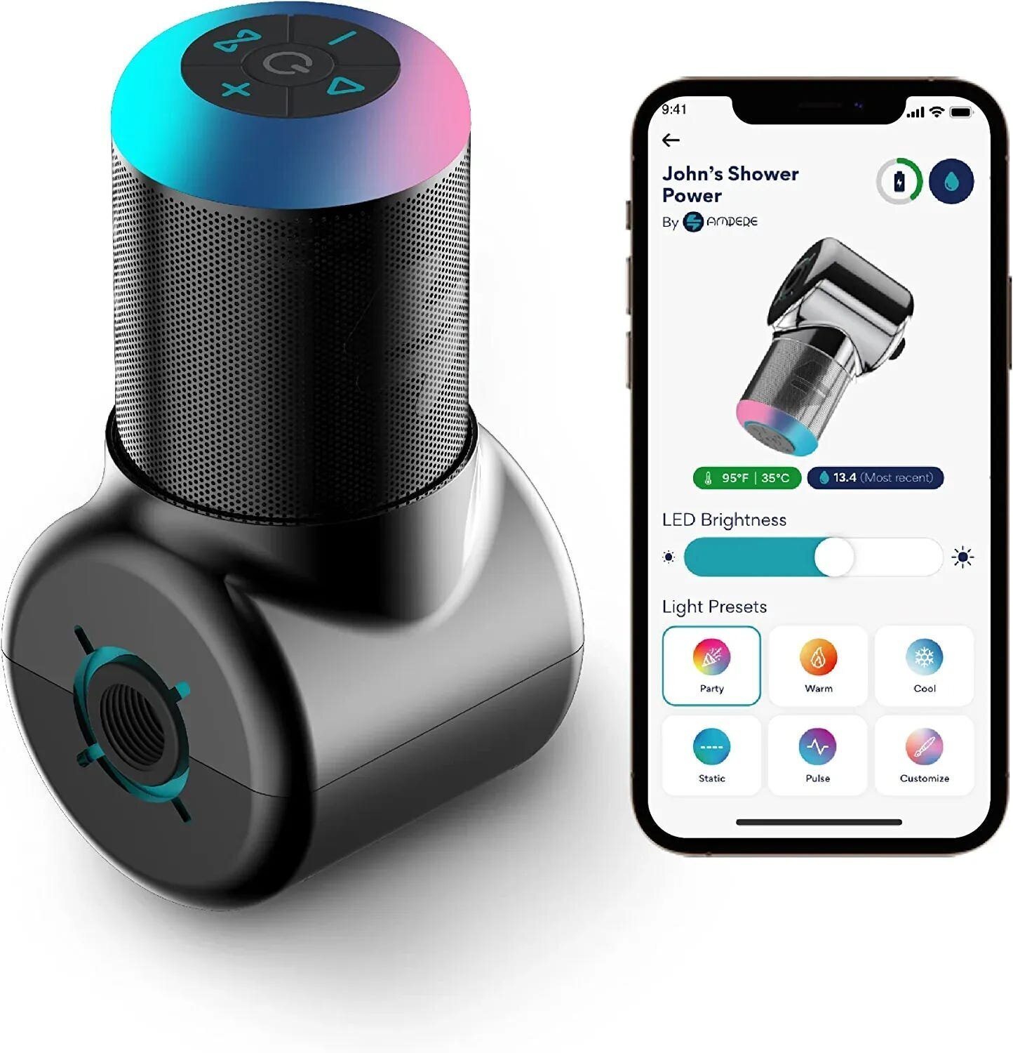 12 Sleek Smart Home Gadgets You'll Want to Buy this Prime Day 11 | Mania Africa | maniainc.com Ampere Shower Pro