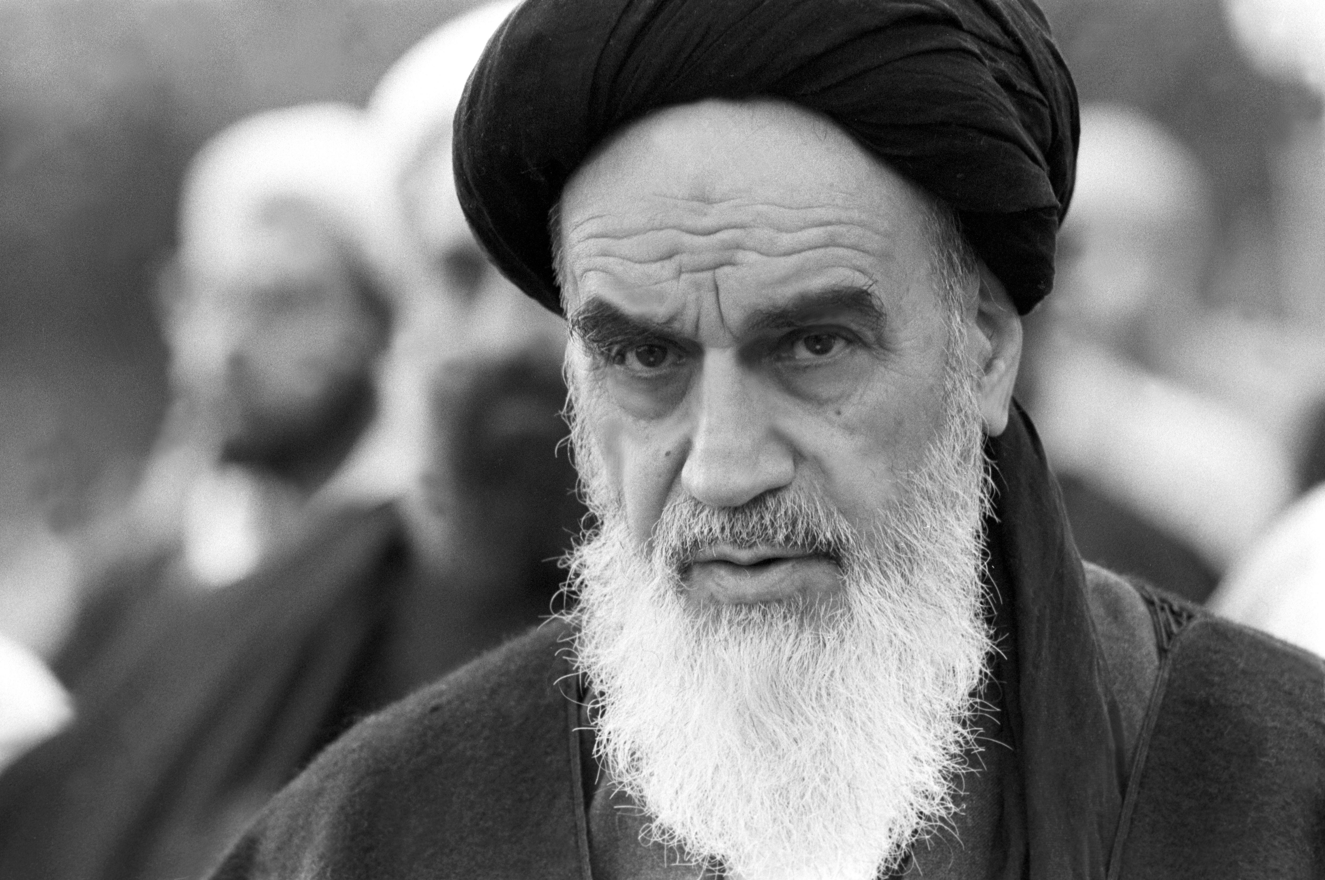 The Most Extravagant Party Ever Held: How the Persepolis Celebrations Killed Iranian Democracy and Changed the Course of History 6 | Mania Africa | maniainc.com Ayatollah Ruhollah Khomeini who led the Iranian Revolution and overthrew Shah Reza's leadership