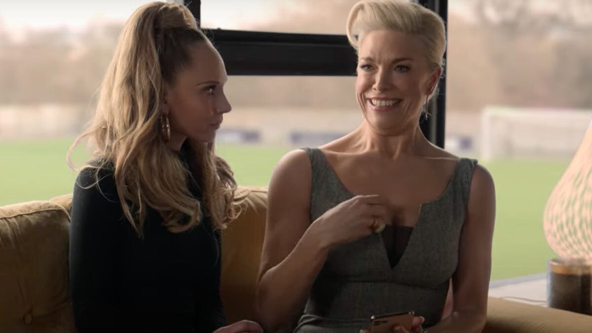 Ted Lasso Season 2 Review 5 | Mania Africa | maniainc.com Rebecca and Keeley in Ted Lasson Sn 2