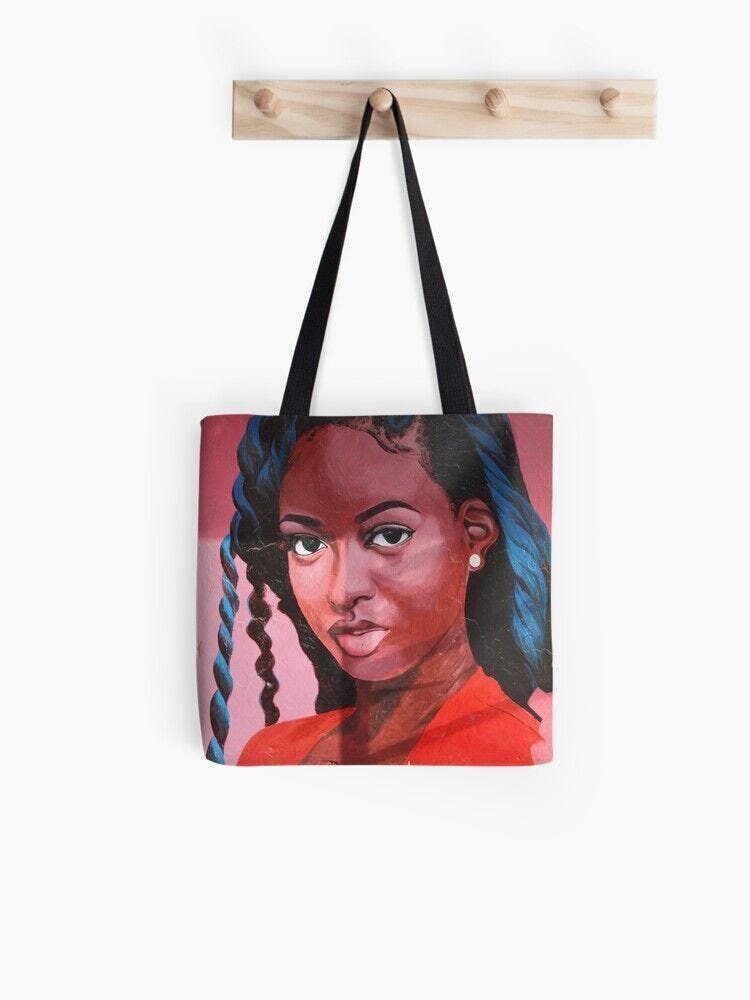 Her: A Mural I Fell in Love With 2 | Mania Africa | maniainc.com HER all over print tote bag redbubble