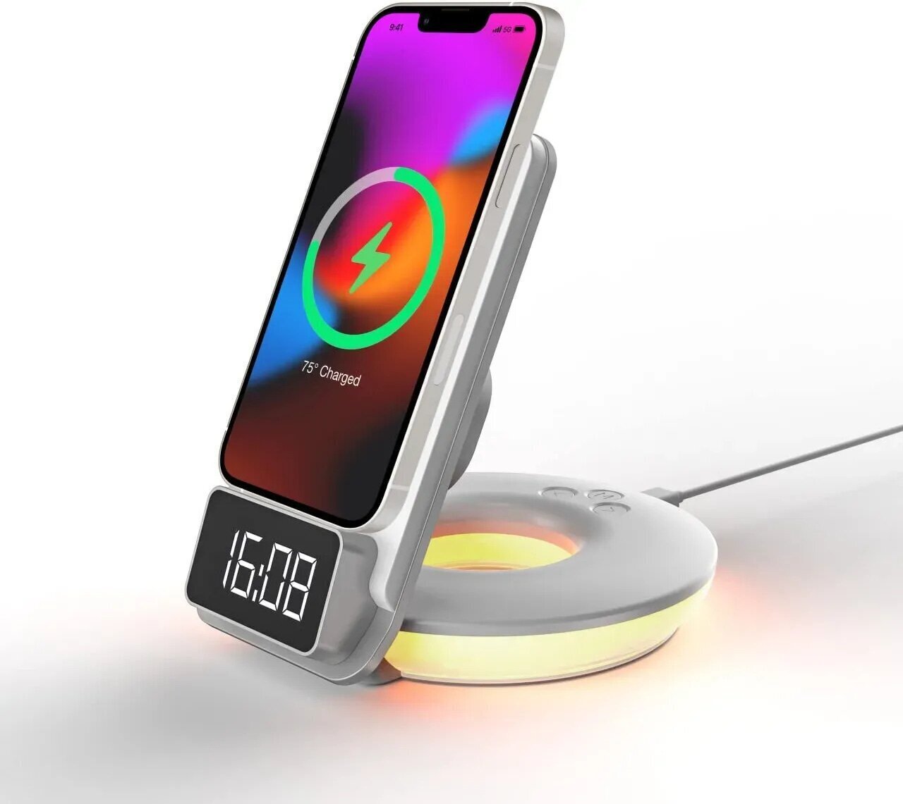 12 Sleek Smart Home Gadgets You'll Want to Buy this Prime Day 3 | Mania Africa | maniainc.com Rexing Smart Lamp with Wireless Charger