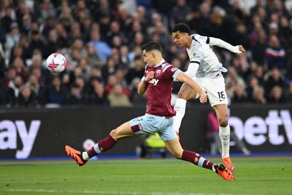 EPL GW 33 Results: Arsenal Suffer Scathing Defeat Against Manchester City and Now Likely to Lose EPL Title Lead Plus Chelsea's Defeat by Brentford and More 4 | Mania Africa | maniainc.com Liverpool's Cody Gakpo scoring his goal in their match against West Ham