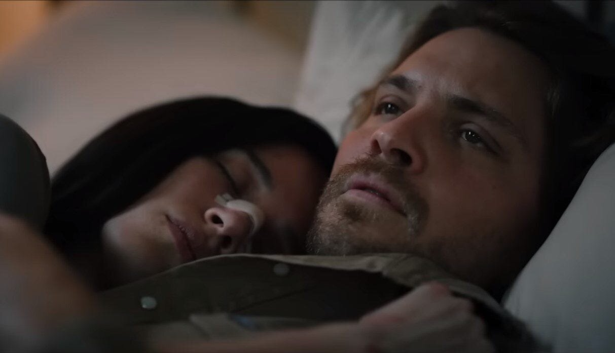 Yellowstone Season 5 Review 5 | Mania Africa | maniainc.com Kayce with his wife Monica in Yellowstone Season 5