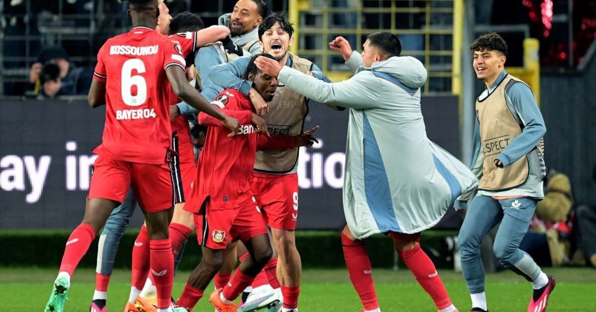 UEFA Europa League Quarterfinals Results: Manchester United and Sporting Kicked off Europa League as Sevilla and Juventus Emerge Victorious 4 | Mania Africa | maniainc.com Leverkusen played a brilliant game and beat Union Saint-Gilloise