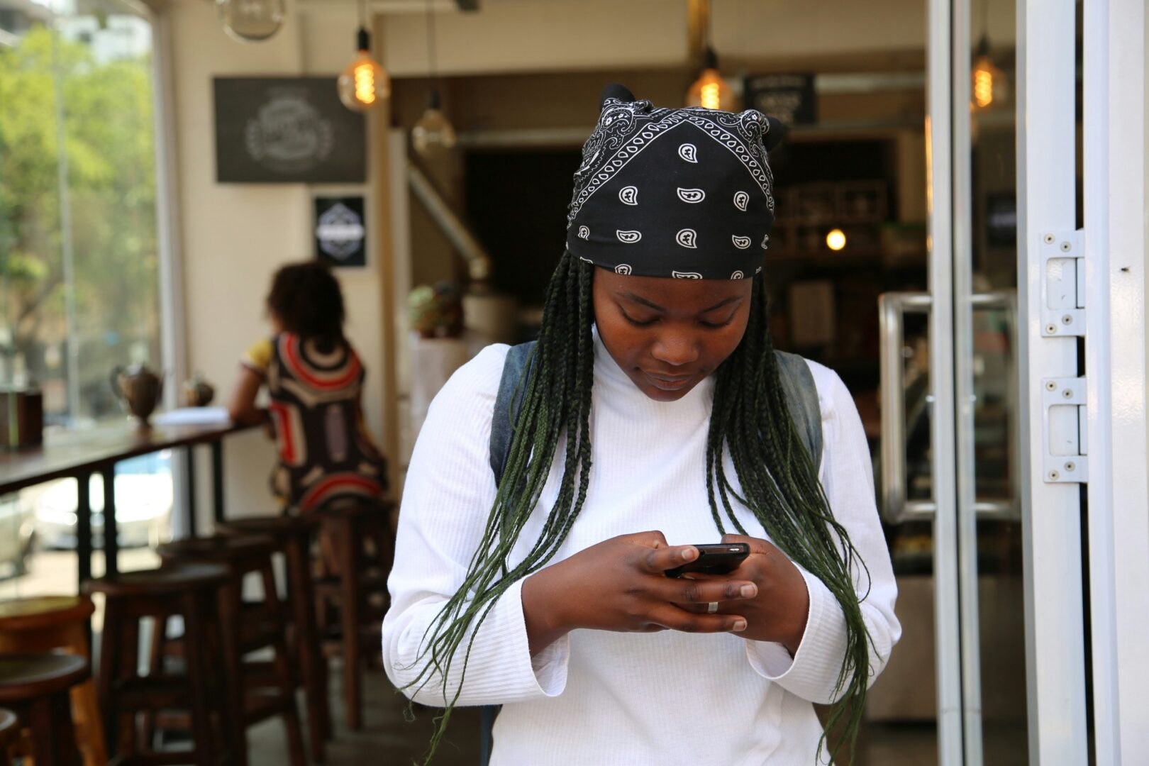 The Sex Diaries #3: How to Get What You Like During Sex 6 | Mania Africa | maniainc.com woman standing while holding black phone
