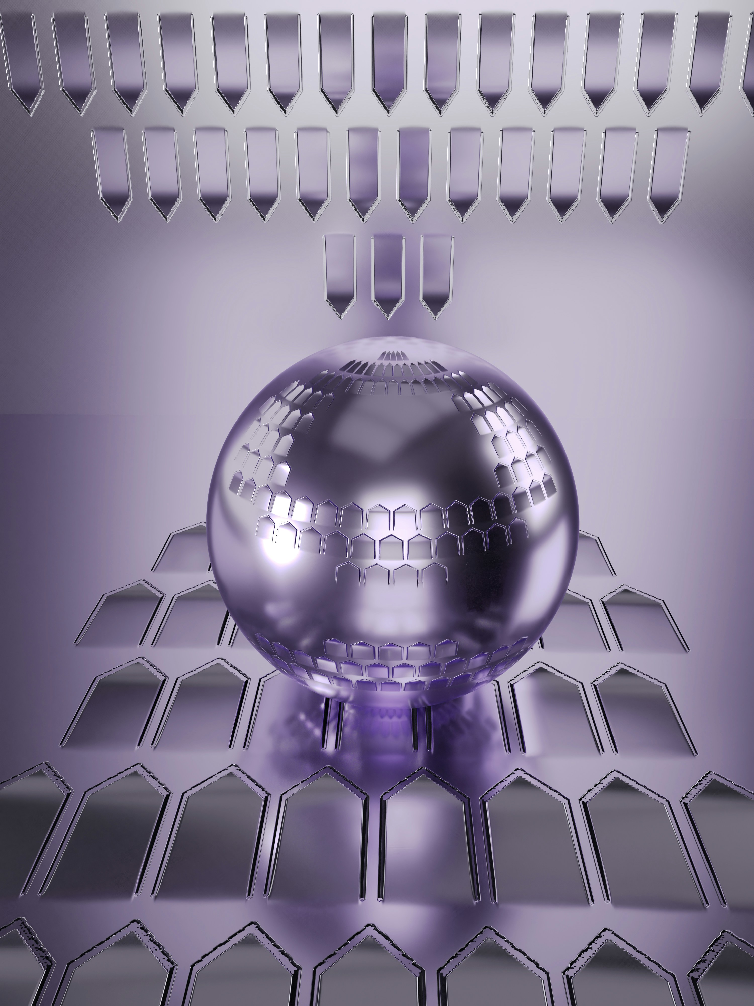 AI Sentience: Is AI Becoming Sentient Good for Humanity? 4 | Mania Africa | maniainc.com a shiny metallic object is in the middle of a purple background
