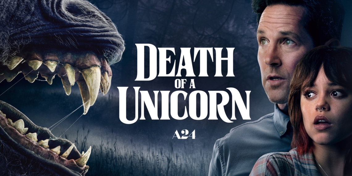 Death of a Unicorn Movie Review A Satirical Stab at Fantasy Horror Mania Movies scaled | Mania Africa: News, Sports, Tech, Movies, and Lifestyle | maniainc.com