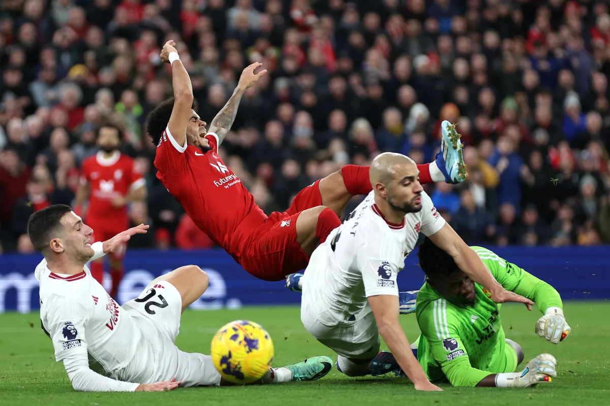Liverpool Draw Man United as Arsenal Beat Brighton in EPL GW 17 Results 3 | Mania Africa | maniainc.com Despite Liverpool bringing their all, Andre Onana impressively maintained a clean sheet in their clash against Liverpool | EPL Updates | Mania Africa