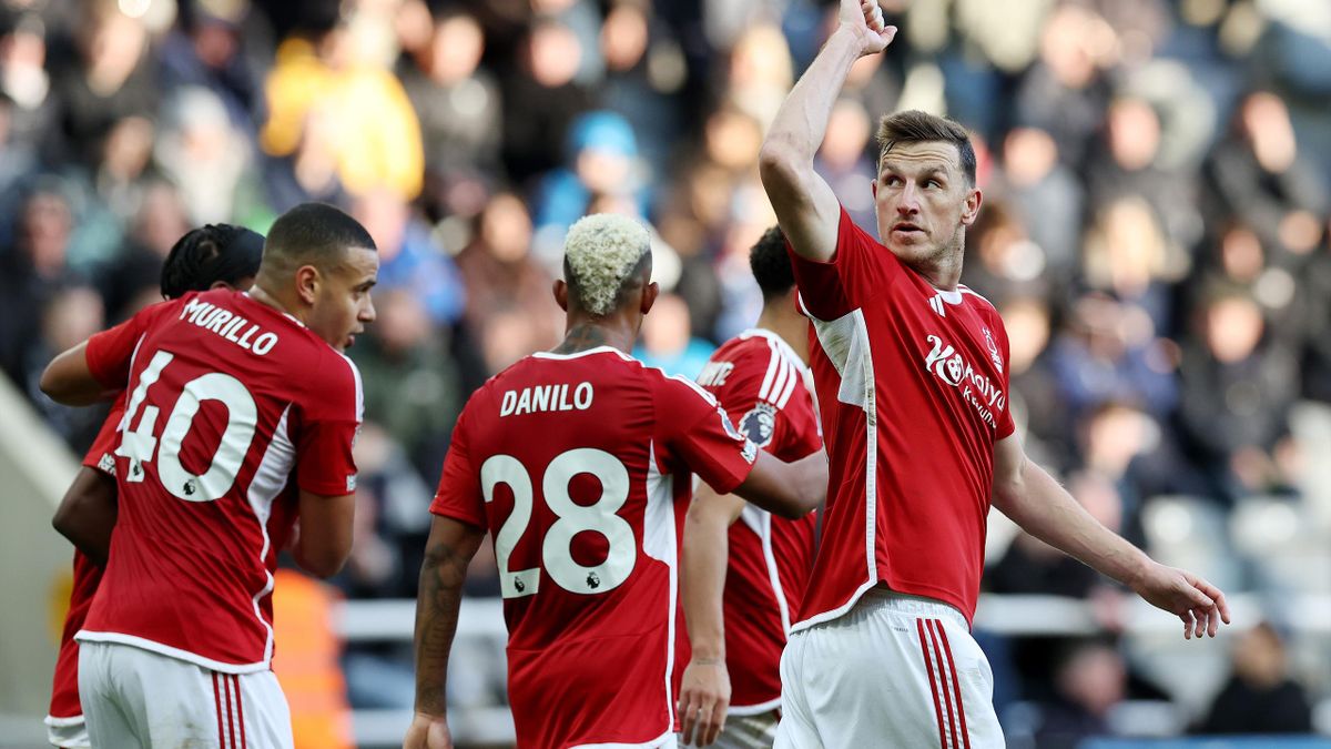 Merry Comeback: Man United, Chelsea, and Man City Pull Incredible Comebacks in EPL GW 19 Results 7 | Mania Africa | maniainc.com Chris Wood celebrating his hat-trick against Newcastle in EPL GW 19 | EPL 23-24 Results | Mania Africa