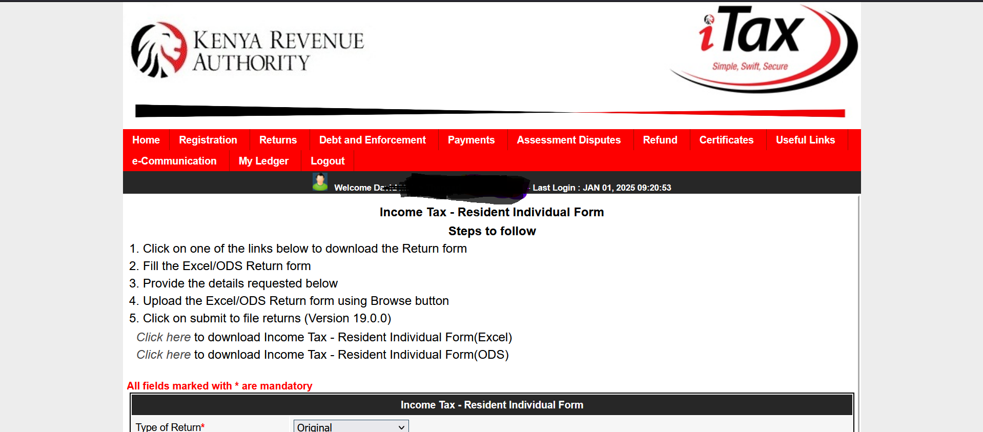 How to File KRA Returns with a P9 Form 4 | Mania Africa | maniainc.com Where to Download the Excel Income Tax-Resident Individual Form in KRA iTAX | File Returns with P9 Form | Mania Africa