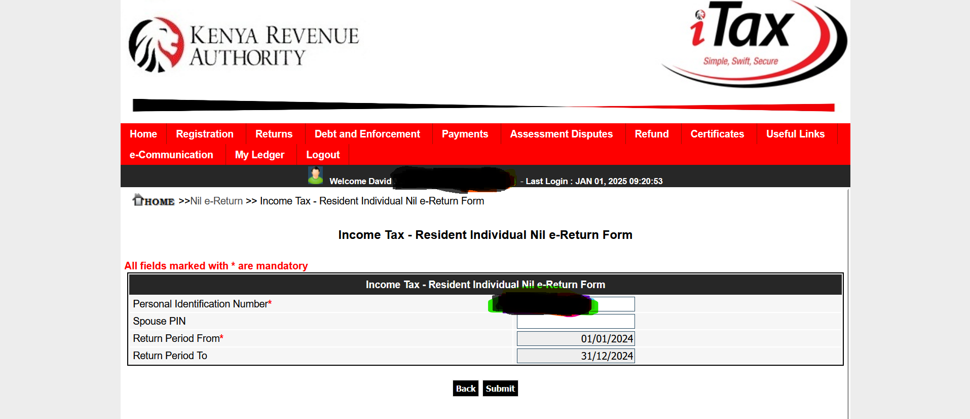 How to File KRA Returns with a P9 Form 9 | Mania Africa | maniainc.com Where to file a nil return in KRA iTAX Web Portal | How to File Nil Returns in KRA iTAX | Mania Guides