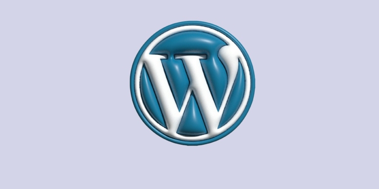 a blue and white wordpress logo - Easy and Quick WordPress Optimizations with One-Click and One-Plugin Solutions - Mania Developers
